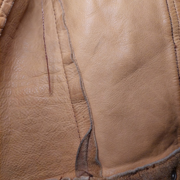 Pre-Owned Vintage 1960s Levi's Big E Suede Leather Jacket | Size XS - Picture 8 of 15